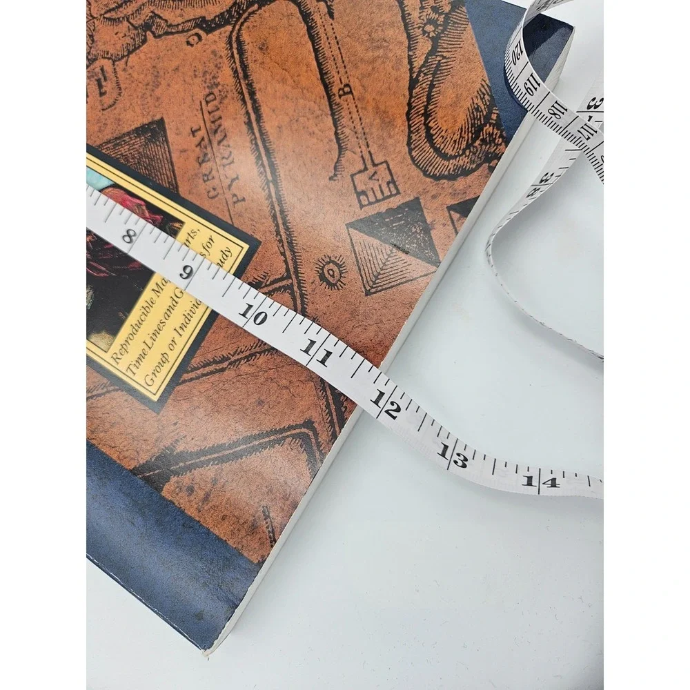 Bible Visual Resource Book Maps Charts Photos Study‎ Guide 1989 Softcover